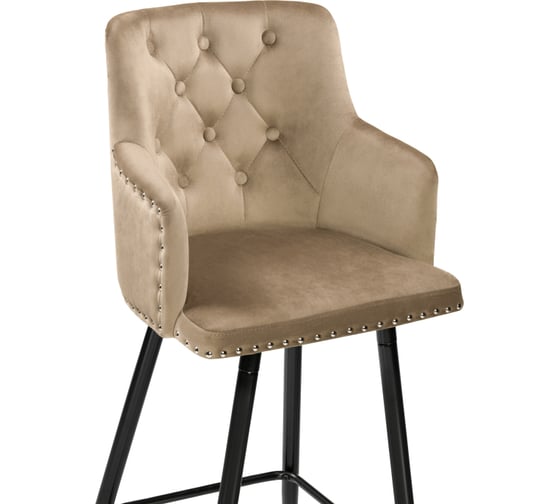 Барный стул Woodville Ofir dark beige 15048