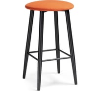 Барный стул Woodville Гангток катания флам, черный матовый 469984