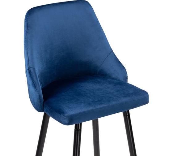 Барный стул Woodville Archi dark blue 15043