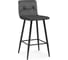 Барный стул Woodville Stich dark gray 15054 1