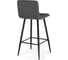 Барный стул Woodville Stich dark gray 15054 4