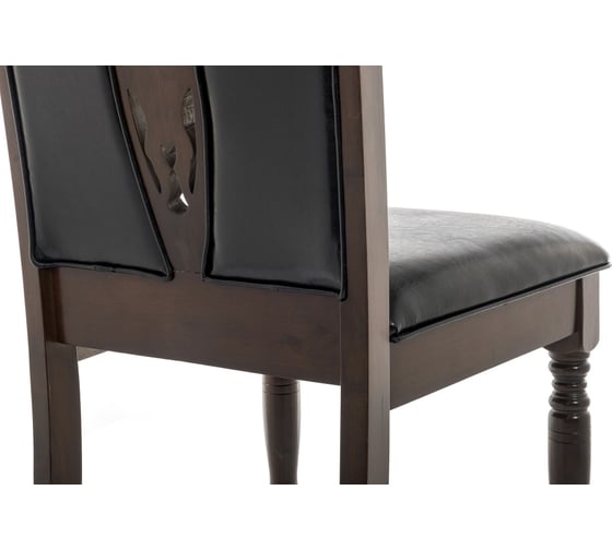 Деревянный стул Woodville Gala dirty oak, black 11420