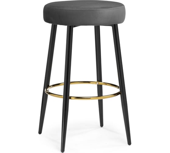 Барный стул Woodville Plato 1 dark gray 15065