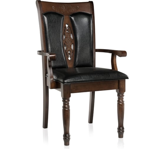 Деревянный стул Woodville Gala dirty oak, black 11421 1