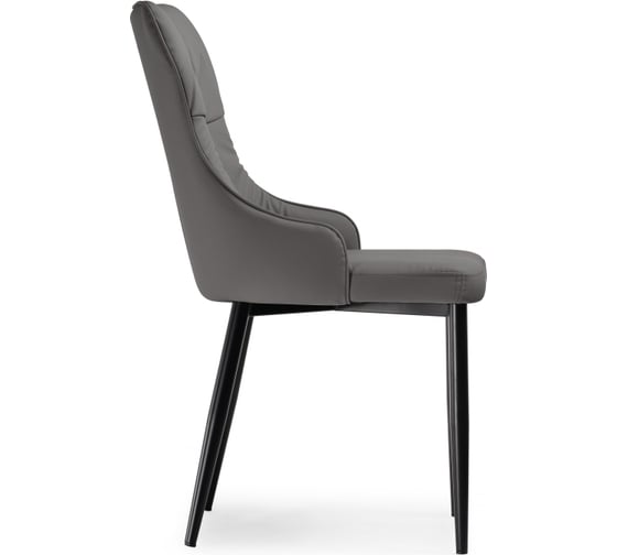 Стул Woodville Neli gray, black 15215