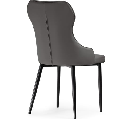Стул Woodville Neli gray, black 15215