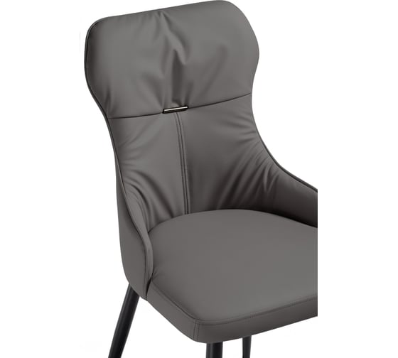 Стул Woodville Neli gray, black 15215