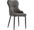 Стул Woodville Neli gray, black 15215 1