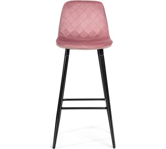 Барный стул Woodville Capri pink, black 15128