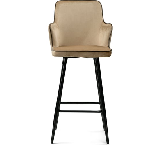 Барный стул Woodville Feona dark beige 15072