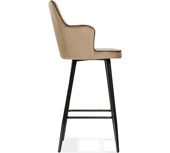 Барный стул Woodville Feona dark beige 15072