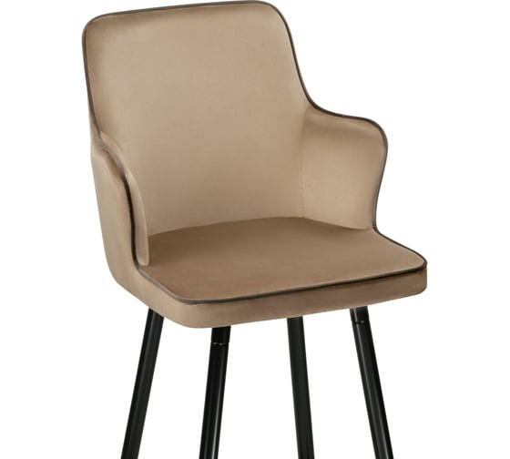 Барный стул Woodville Feona dark beige 15072