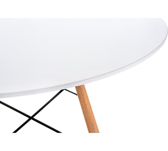 Деревянный стол Woodville Table 80 white, wood 15363