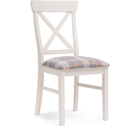 Деревянный стул Woodville Калатея слоновая кость, ткань Р19 499597