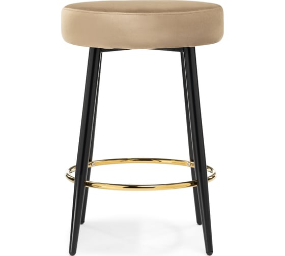 Барный стул Woodville Plato dark beige 15059
