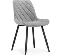 Стул Woodville Баодин Б/К светло-серый / черный 517120