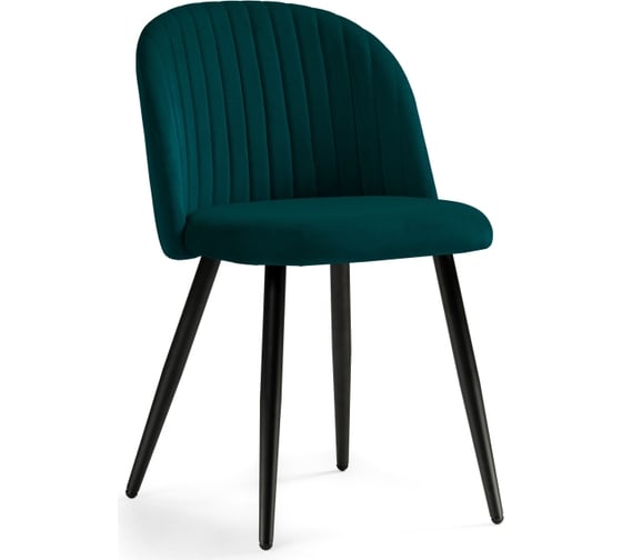 Стул Woodville Gabi 1 green, black 15378