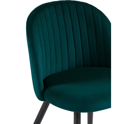 Стул Woodville Gabi 1 green, black 15378