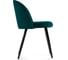 Стул Woodville Gabi 1 green, black 15378 2