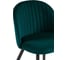 Стул Woodville Gabi 1 green, black 15378 4