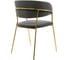 Стул Woodville Kamelia dark blue, gold 15320 3