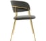 Стул Woodville Kamelia dark blue, gold 15320 4