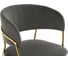 Стул Woodville Kamelia dark blue, gold 15320 5