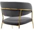 Стул Woodville Kamelia dark blue, gold 15320 6