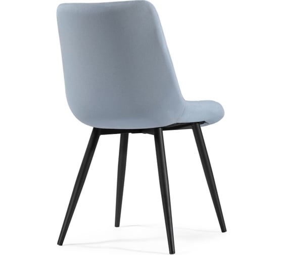 Стул Woodville Fox black, light blue 15282