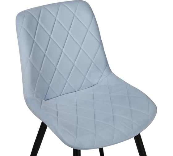 Стул Woodville Fox black, light blue 15282