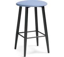 Барный стул Woodville Гангток катания дасти блю, черный матовый 507424