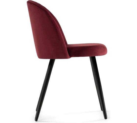 Стул Woodville Gabi 1 wine red, black 15379