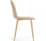 Стул Woodville Lilu 1 beige, gold 15372 3