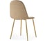 Стул Woodville Lilu 1 beige, gold 15372 4