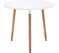 Деревянный стол Woodville Lorini 60 white, wood 15354