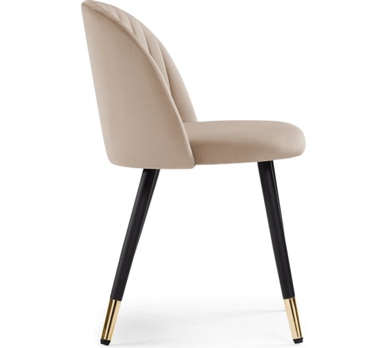 Стул Woodville Gabi dark beige, black, gold 15380