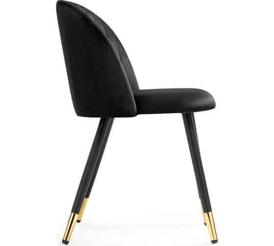 Стул Woodville Gabi black, black, gold 15381