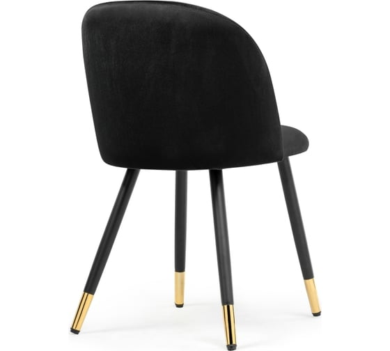 Стул Woodville Gabi black, black, gold 15381
