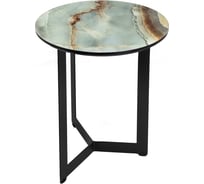 Журнальный стол Woodville Роб D-450 мрамор голубой 462094