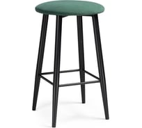 Барный стул Woodville Гангток катания изумруд, черный матовый 469982