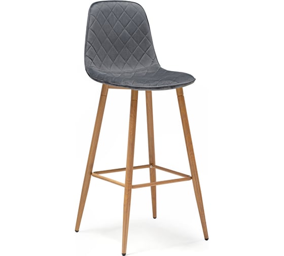 Барный стул Woodville Capri dark gray, wood 15132