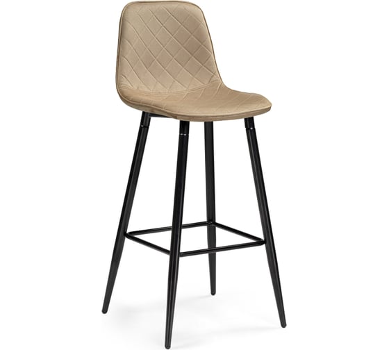 Барный стул Woodville Capri dark beige/ black 15131 1