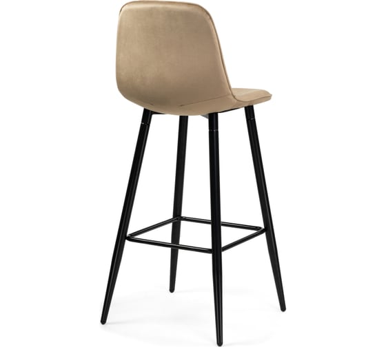 Барный стул Woodville Capri dark beige/ black 15131