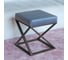 Пуф GreenWeen Chelsea 400x400x450, черный каркас, сидение велюр цвет Light Blue GW-CH400B-LB 10