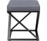 Пуф GreenWeen Chelsea 400x400x450, черный каркас, сидение велюр цвет Light Blue GW-CH400B-LB 2