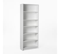 Стеллаж Гуд ЛАКК Варма 6 полок, 78x198x28, белый S00357