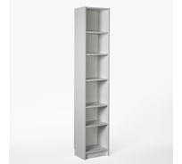 Стеллаж Гуд ЛАКК Варма 6 полок, 38x198x28, белый S00326