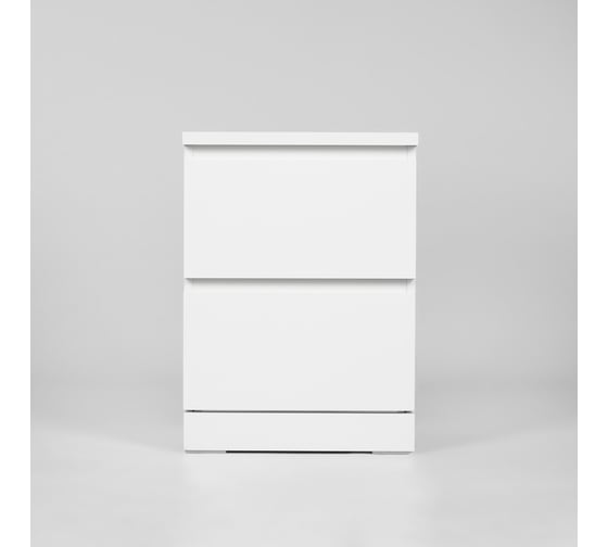 Комод Шведский Стандарт Варма, 2 ящика, 40x54x40, белый S00197 S00173