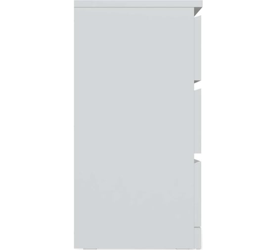 Комод Шведский Стандарт Варма, 3 ящика, 80x78x40, белый S00203
