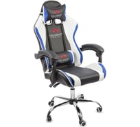 Вибромассажное кресло Calviano asti ultimato black/white/blue 2073009500039